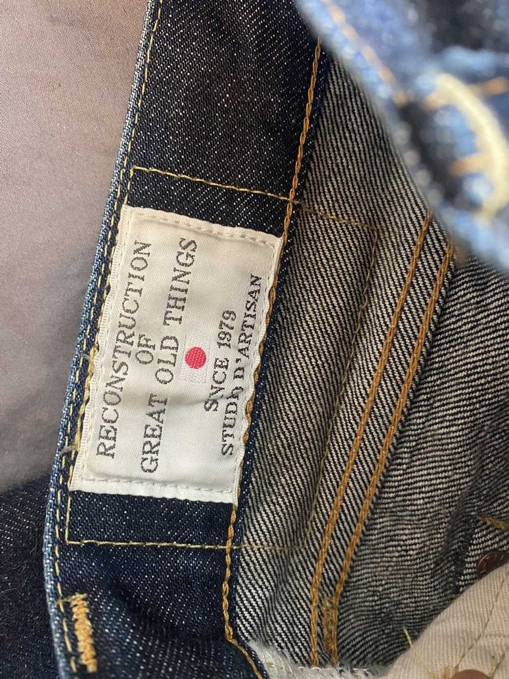 Studio D'Artisan Slim tapered selvedge jeans - image 7