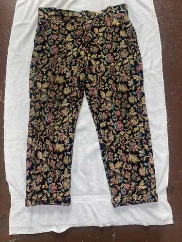 Vintage Vintage Floral Pants 1960's RARE