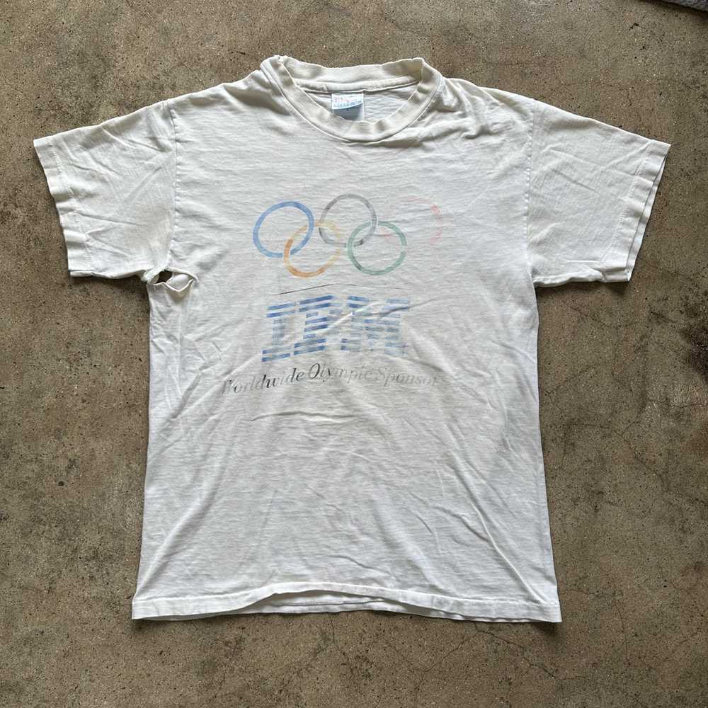 Hanes 1995 Olympics IBM Worldwide Olympics Sponsor - image 1