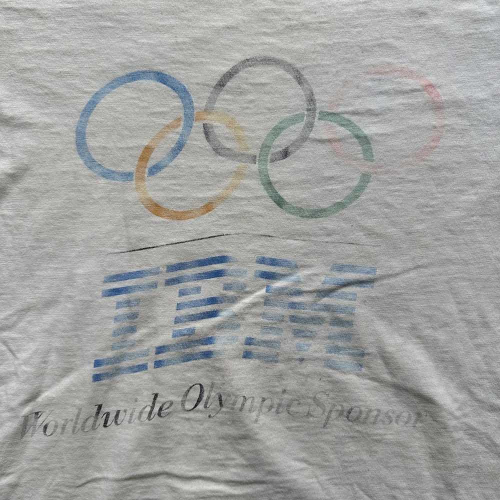 Hanes 1995 Olympics IBM Worldwide Olympics Sponsor - image 3