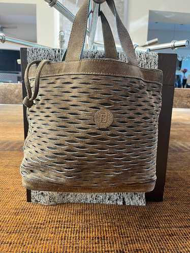 Fendi Tote Bag With Drawstring Detail in Brown