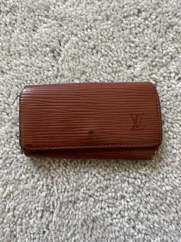 Louis Vuitton Louis Vuitton Epi Key Case - Brown E