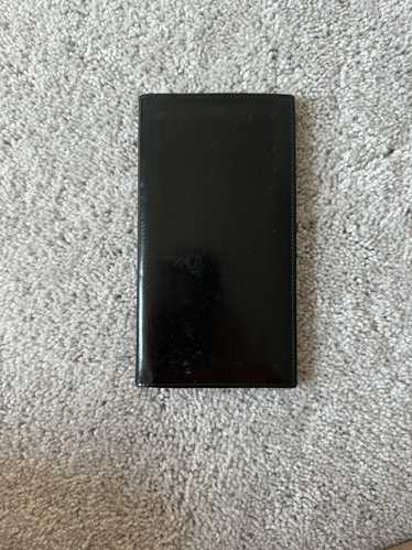 Bvlgari Bulgari black leather wallet - long checkb
