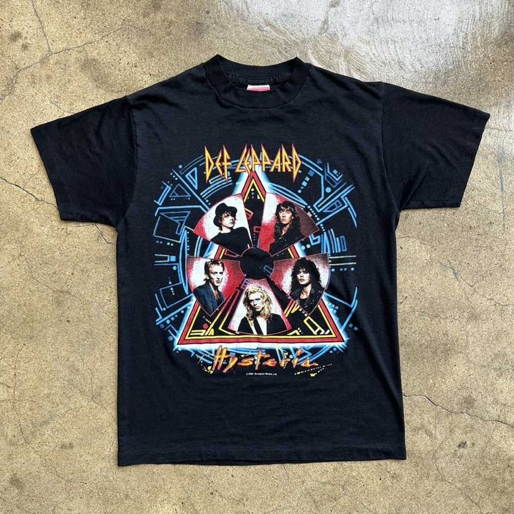 Def Leppard Vintage 1988 Def Leppard Tour T-shirt… - image 1