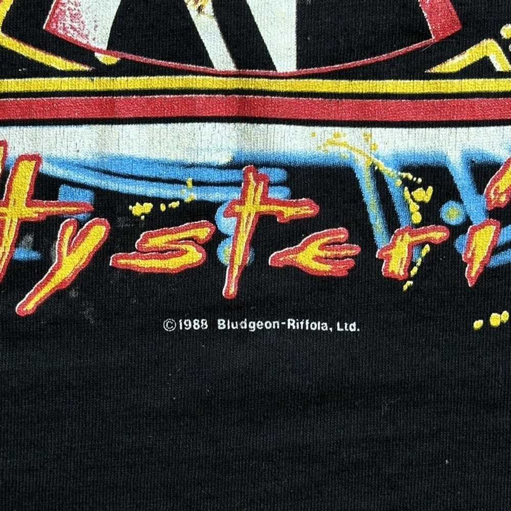 Def Leppard Vintage 1988 Def Leppard Tour T-shirt… - image 5