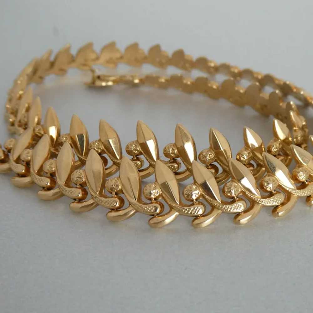 Vintage Mid Century Italian 18ct Yellow Gold Arti… - image 4