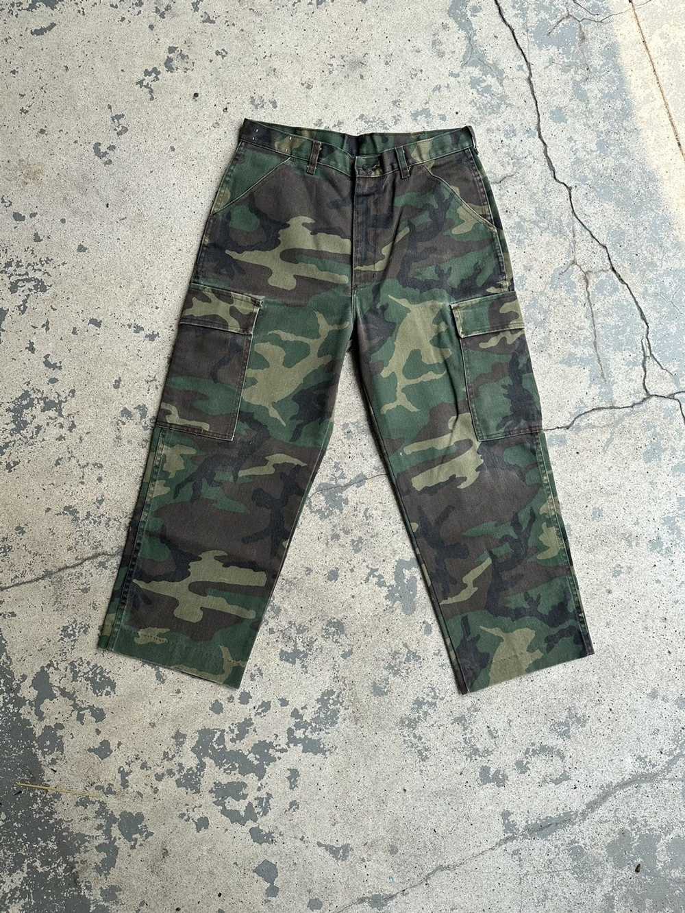 Vintage Vintage 80s/90s Liberty Camo Cargos Pants… - image 4