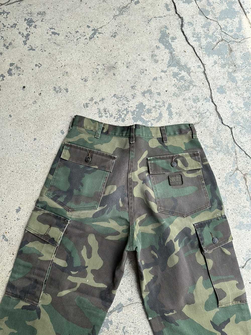 Vintage Vintage 80s/90s Liberty Camo Cargos Pants… - image 6