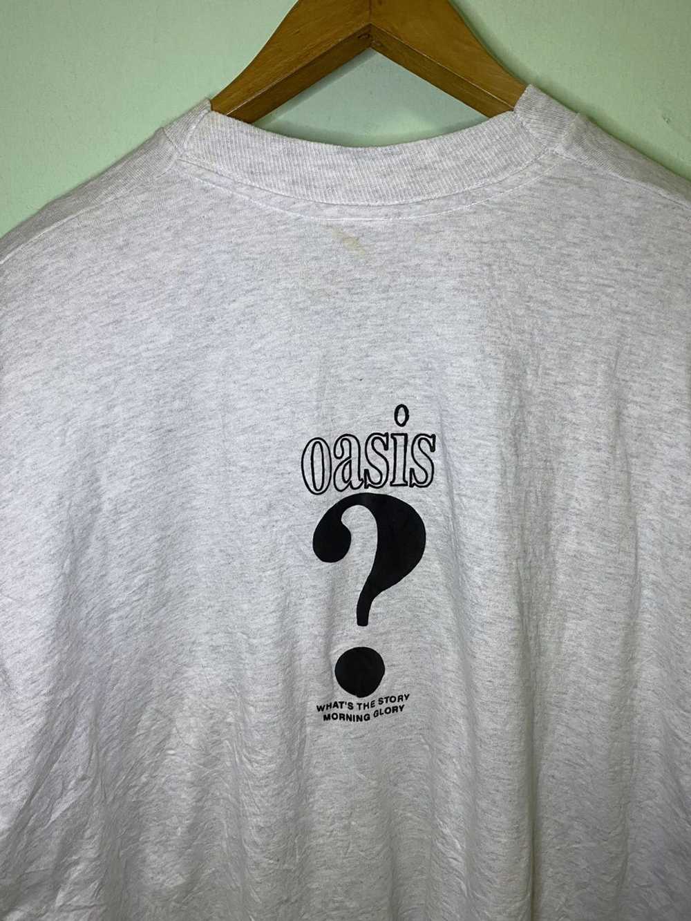 Band Tees × Very Rare × Vintage Vintage 90s OASIS… - image 7