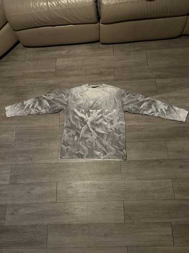 Stampd × Streetwear Stampd Grey and white long sle