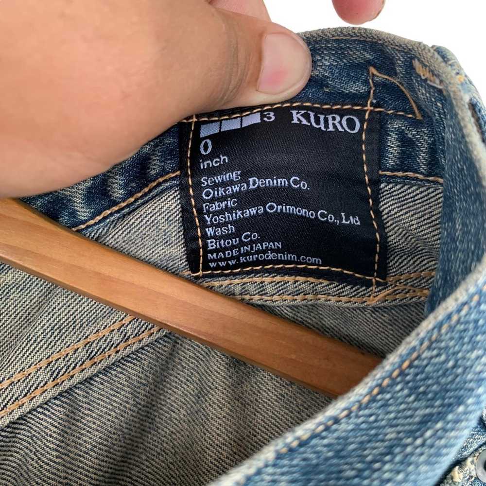 Japanese Brand × Kuro Japan Kuro Denim Jeans - image 5