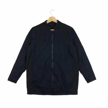 Zara ZARA BASIC Quilted Stripe Windbreaker Jacket… - image 1