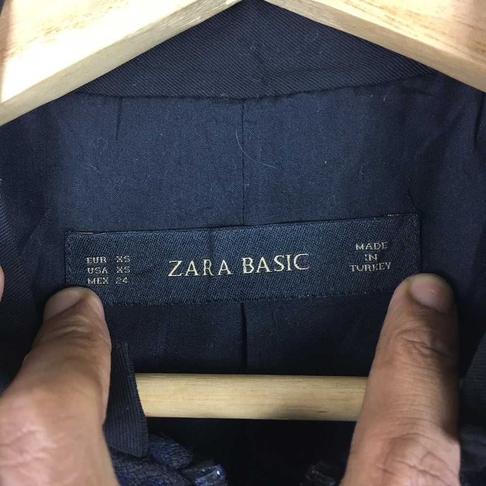 Zara ZARA BASIC Quilted Stripe Windbreaker Jacket… - image 4