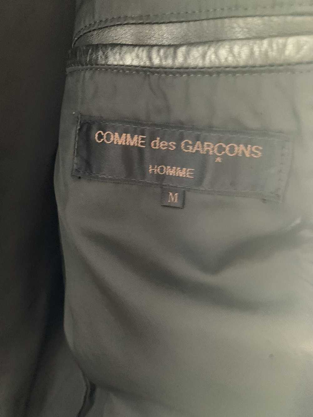Comme Des Garcons Homme Plus Black leather belted… - image 3