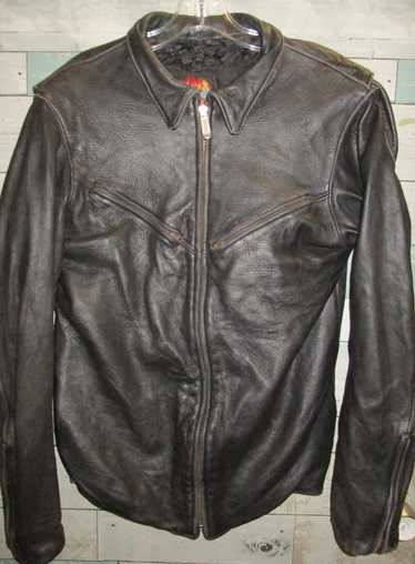 Leather Jacket Vintage Bill Wall Leathers Malibu … - image 1