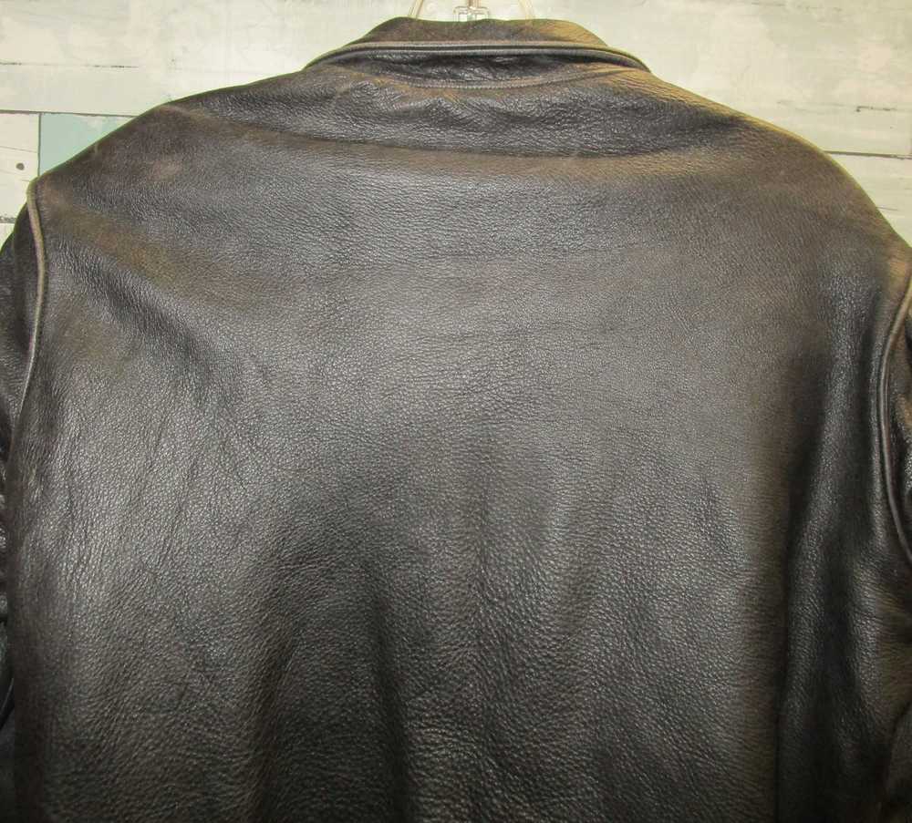 Leather Jacket Vintage Bill Wall Leathers Malibu … - image 6