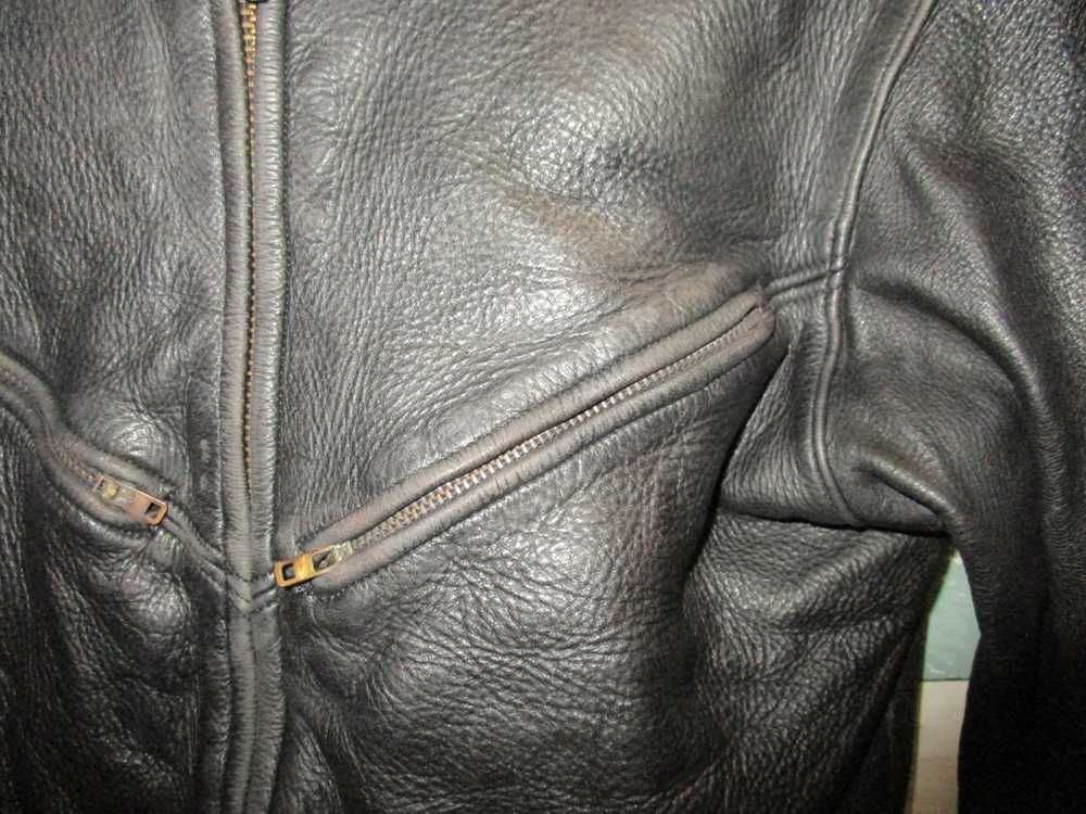 Leather Jacket Vintage Bill Wall Leathers Malibu … - image 7