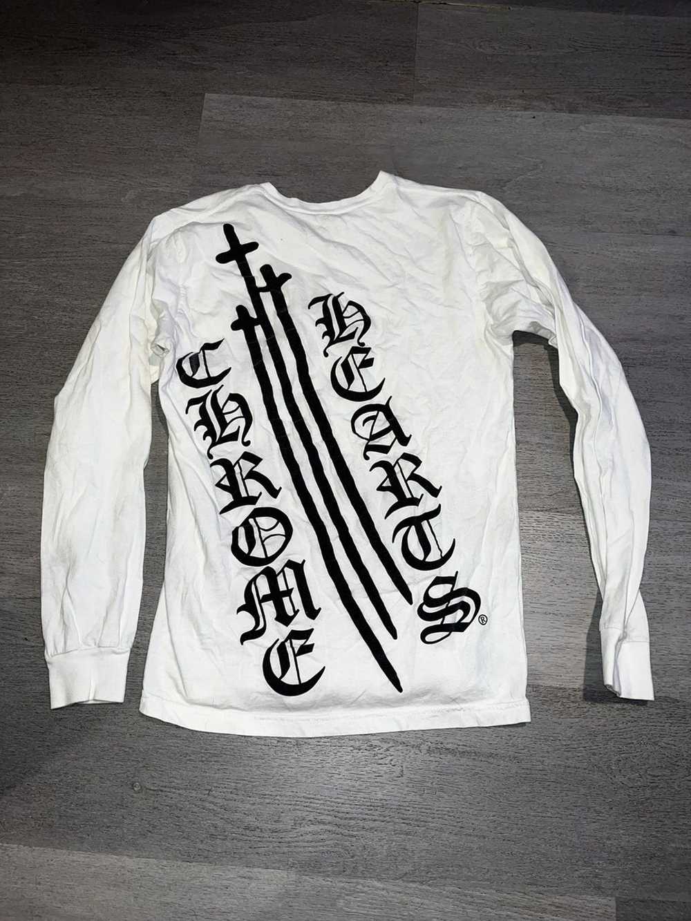 Chrome Hearts White chrome hearts long sleeve - image 5