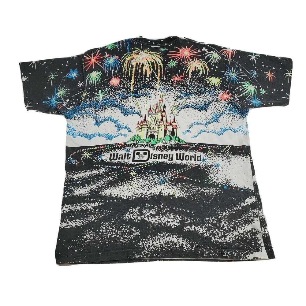 Disney Disney Firework Shirt Rare All Over Print … - image 6