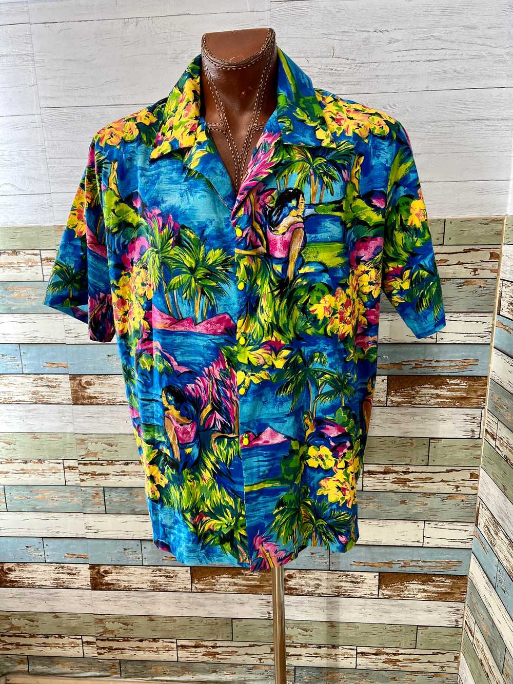 60’s Hawaiian Short Sleeve Shirt - image 1