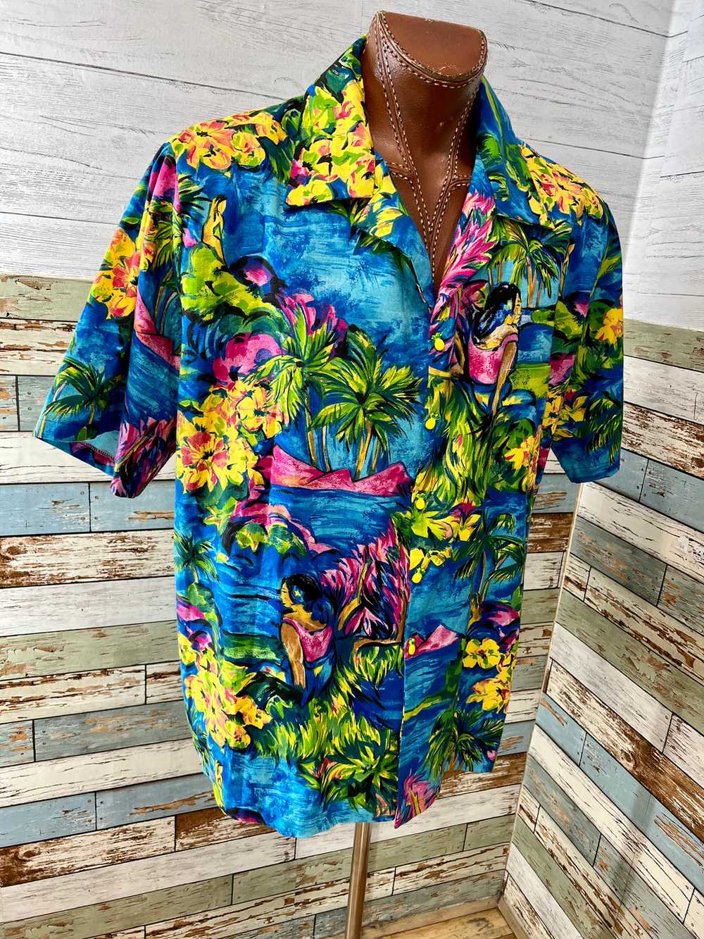 60’s Hawaiian Short Sleeve Shirt - image 2