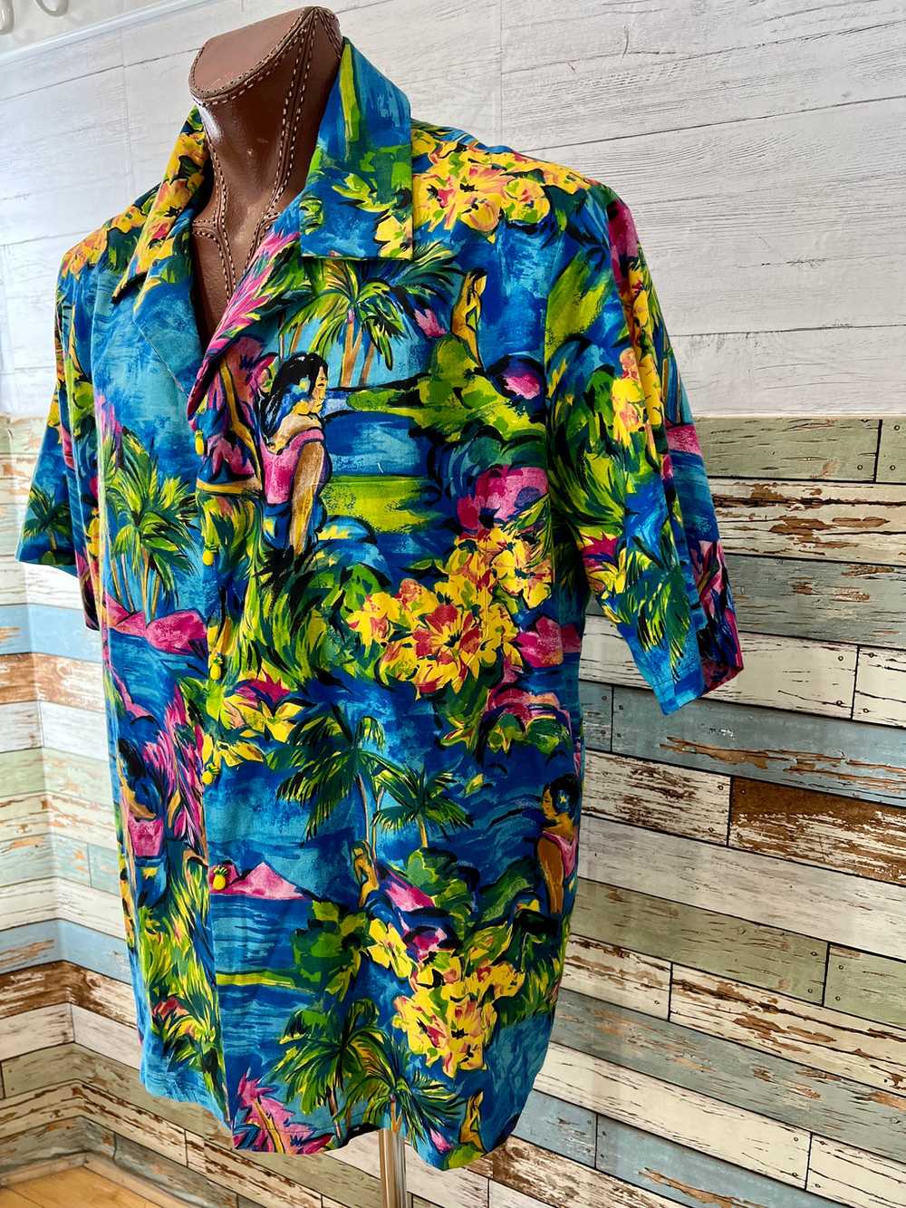 60’s Hawaiian Short Sleeve Shirt - image 5