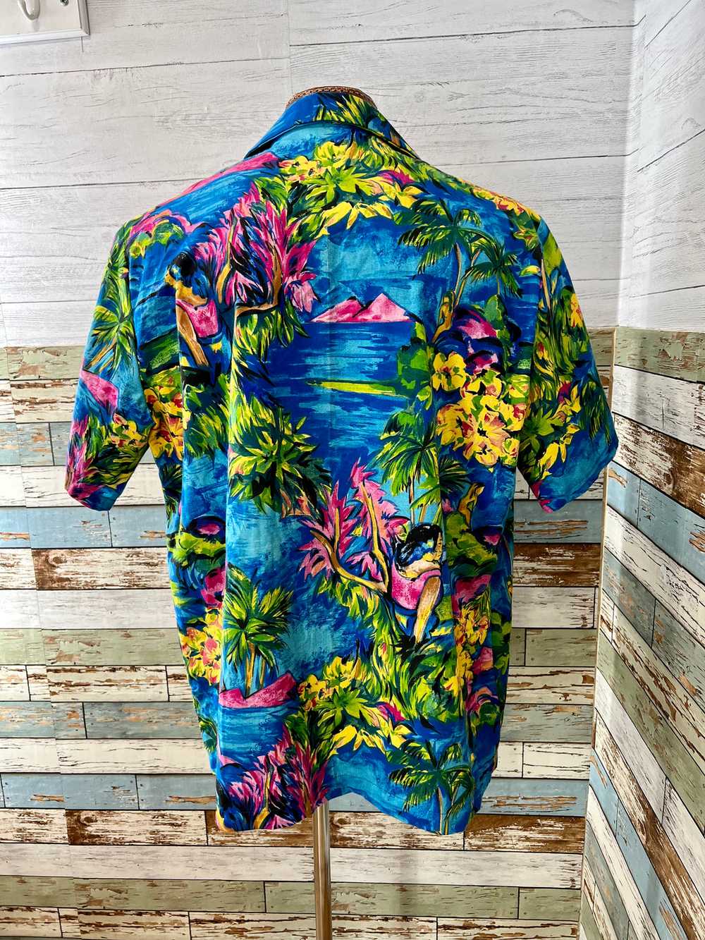 60’s Hawaiian Short Sleeve Shirt - image 7