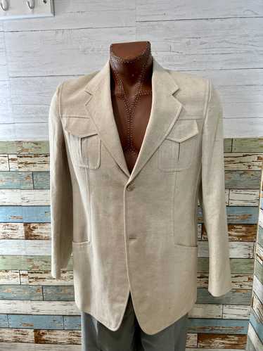 Paco Roca . Current Collection Beige Linen Front … - image 1