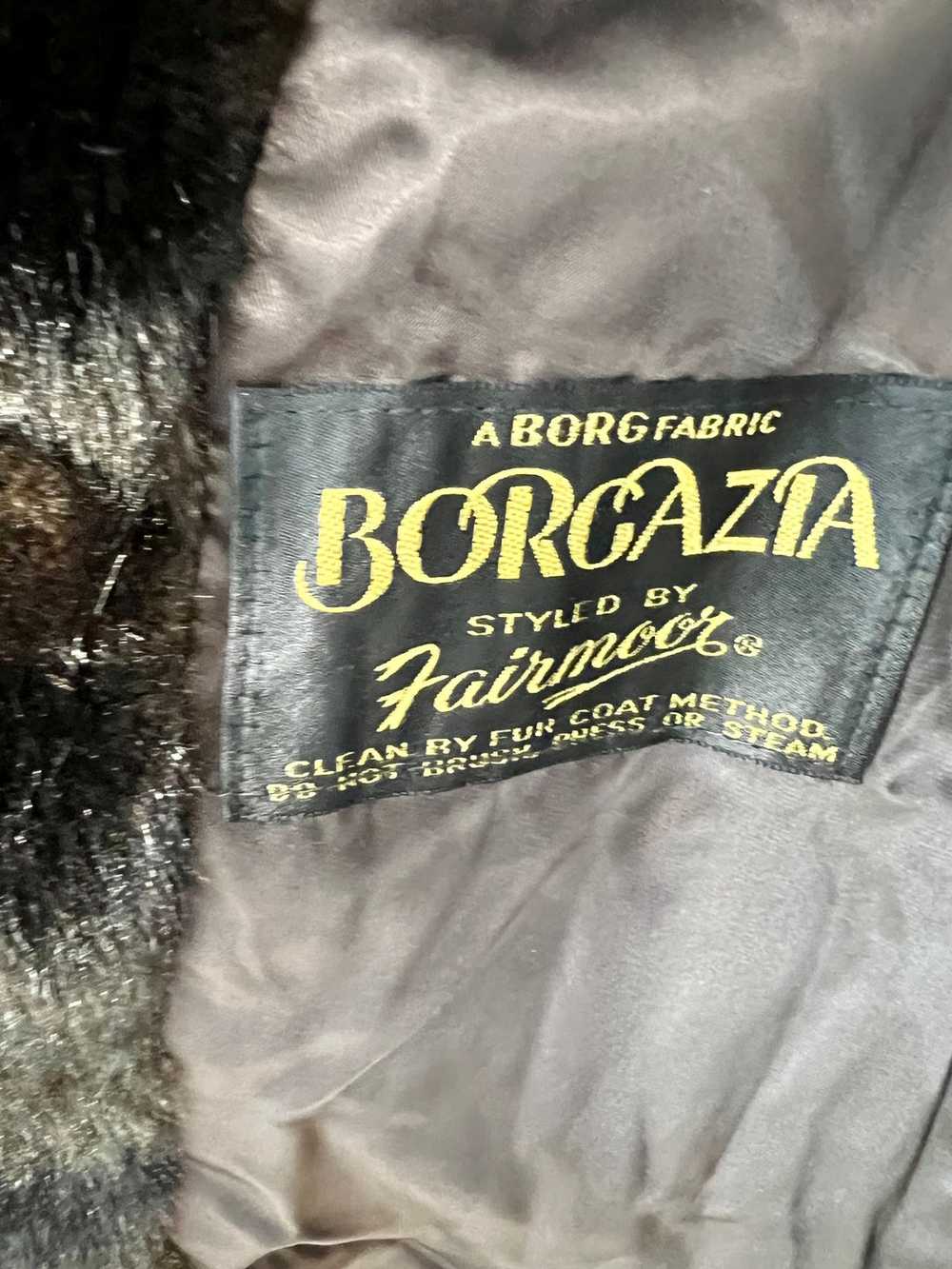 70s Crushed Velvet Wrap Coat by Borgazia - image 9