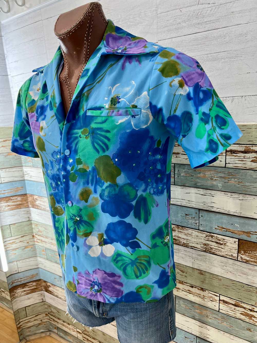 70’s Alfred Shaheen Waikiki Hawaiian Short Sleeve… - image 2