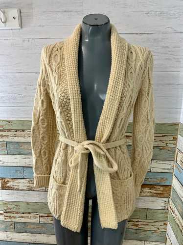 90’s Knit Tie-Up Cardigan