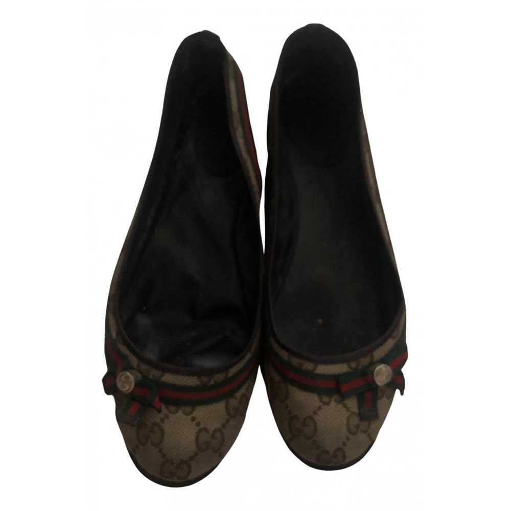 Gucci Cloth ballet flats - image 2