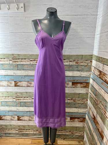 70’s Light Purple Long Slip Dress