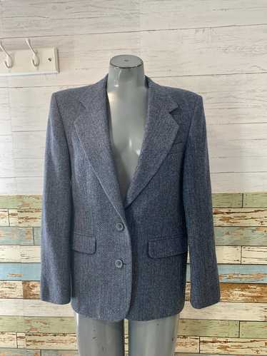 80’s Wool Navy Blazer