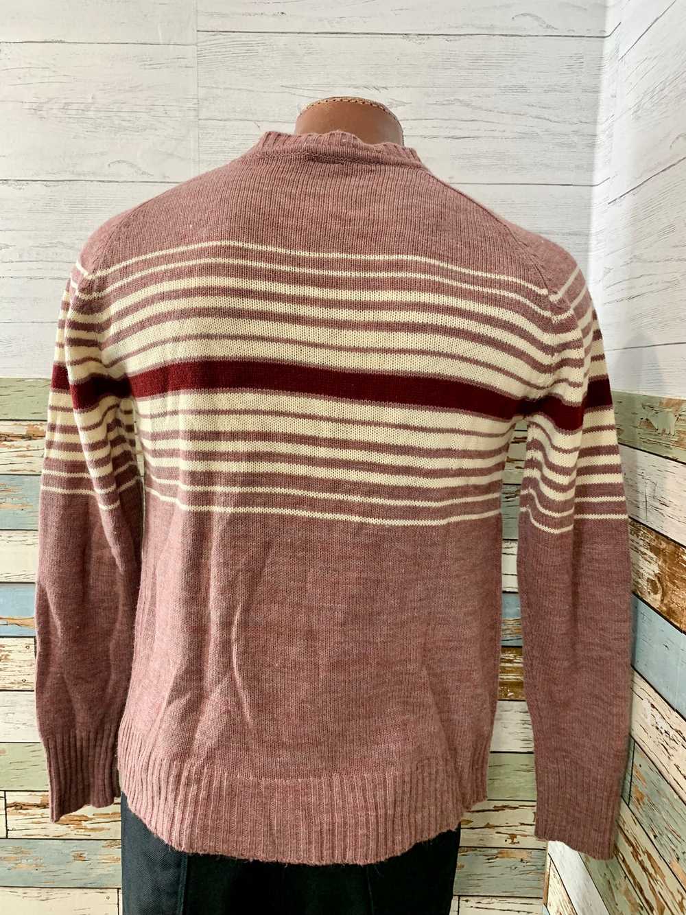 80’s Crewneck Stripe Sweater - image 6
