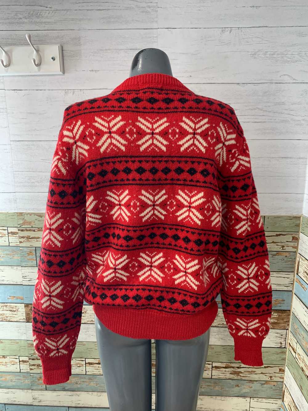 80’s Holiday Crew neck Sweater - image 4