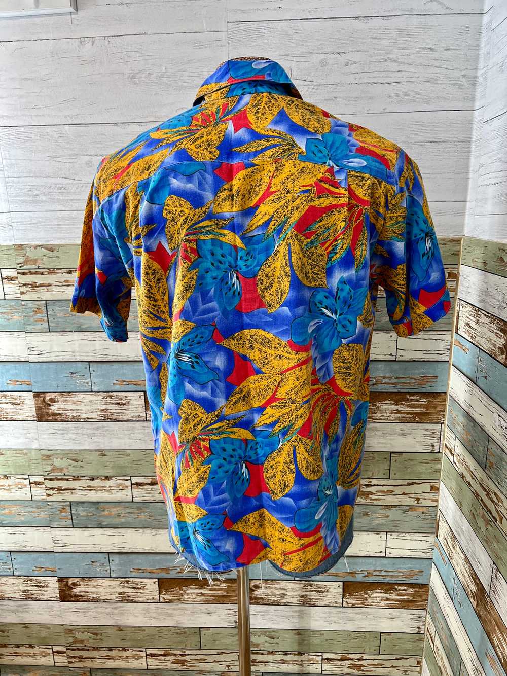 70’s Paz S. Patterson Hawaiian Short Sleeve Shirt - image 7