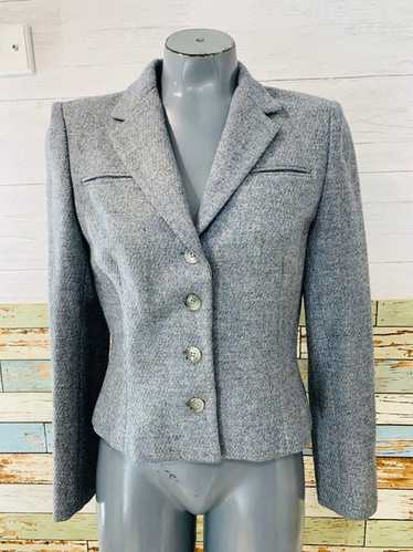 80s - Short Wool Jacket By Don Sayres for Gamut