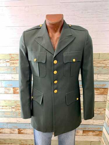 80s Military Men Uniform Jacket