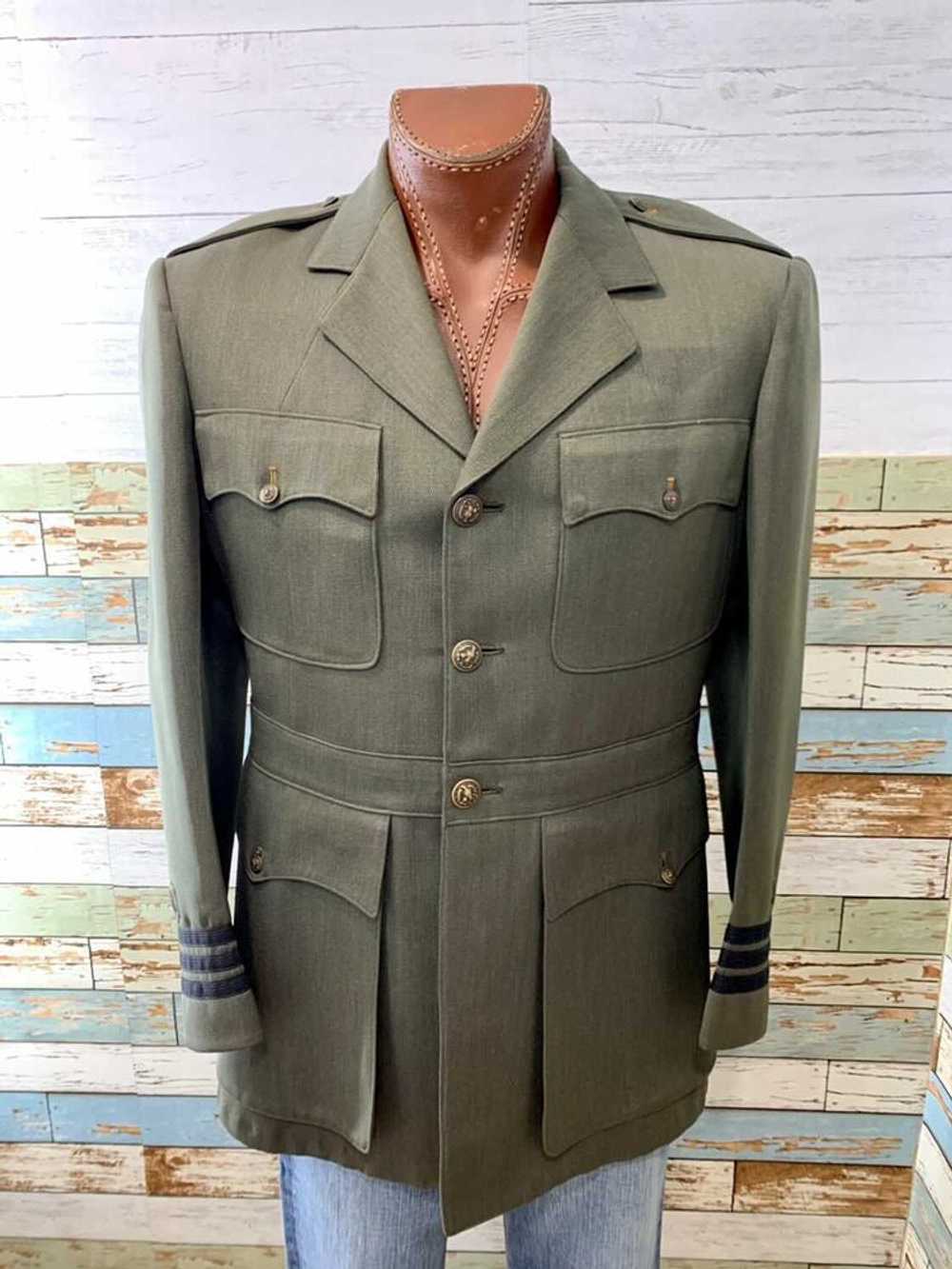 80s Military Men Uniform Jacket - image 1
