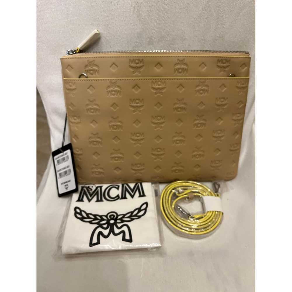 MCM Leather clutch bag - image 3