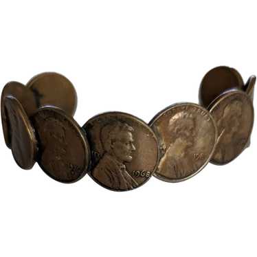 Vintage Copper Penny Bracelet