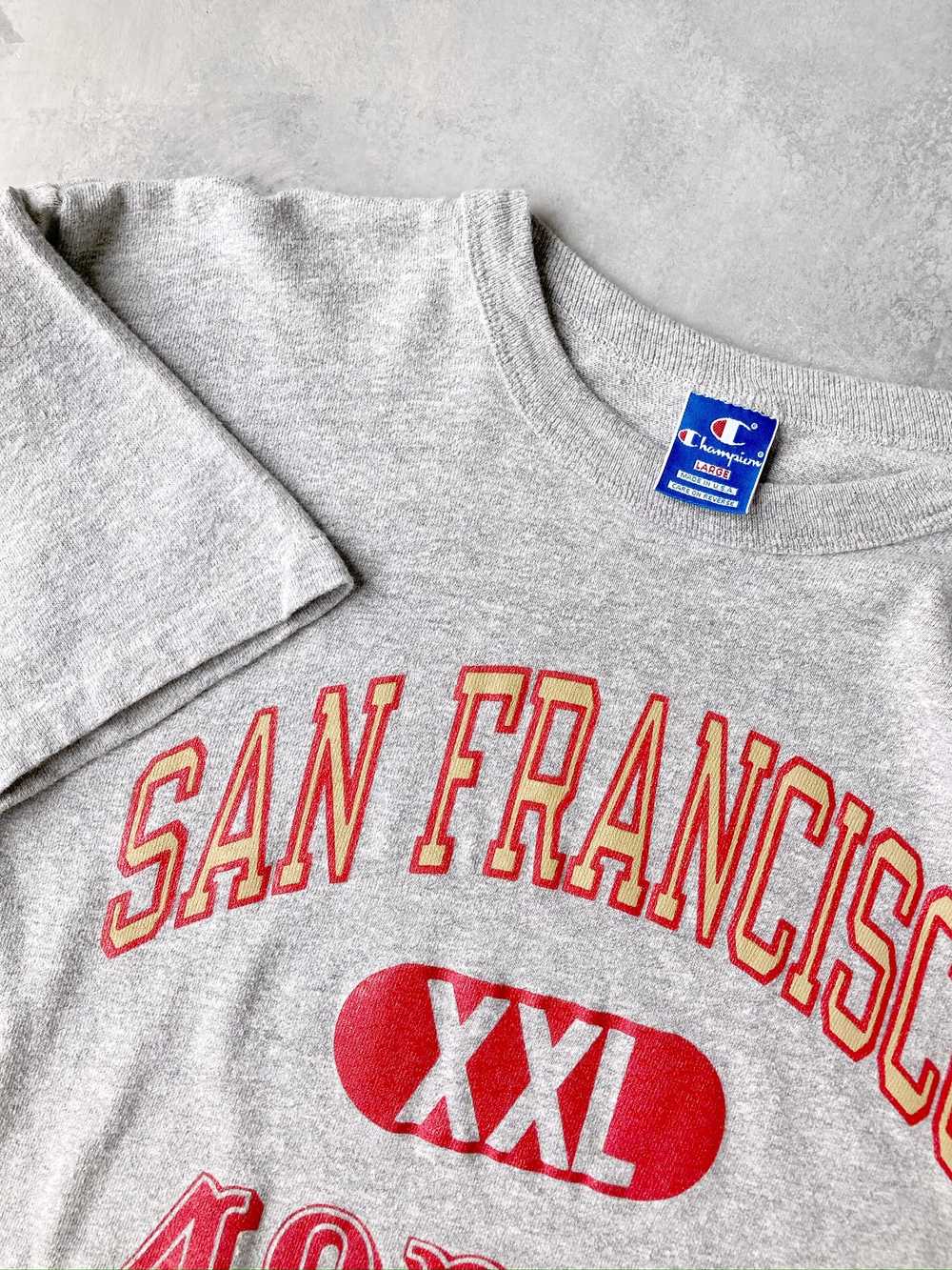 San Francisco 49ers T-Shirt 90's - Large - image 2