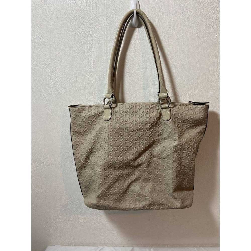Guess Guess Large Thurman Tote Beige/Taupe Heart … - image 3