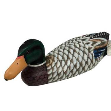 Vintage Vintage Mallard 19” Duck Decoy Drake heavy