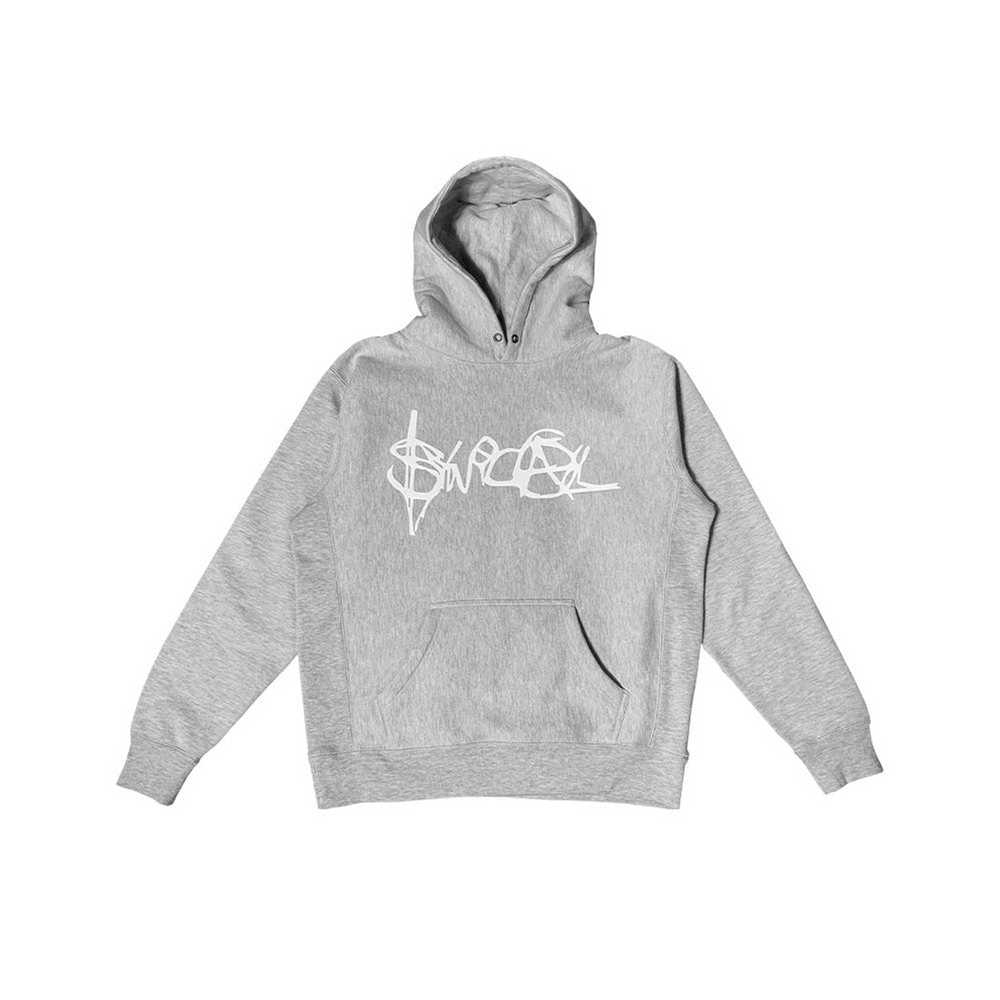 Hype × Rare × Streetwear Synical Scratch Logo Hoo… - image 1