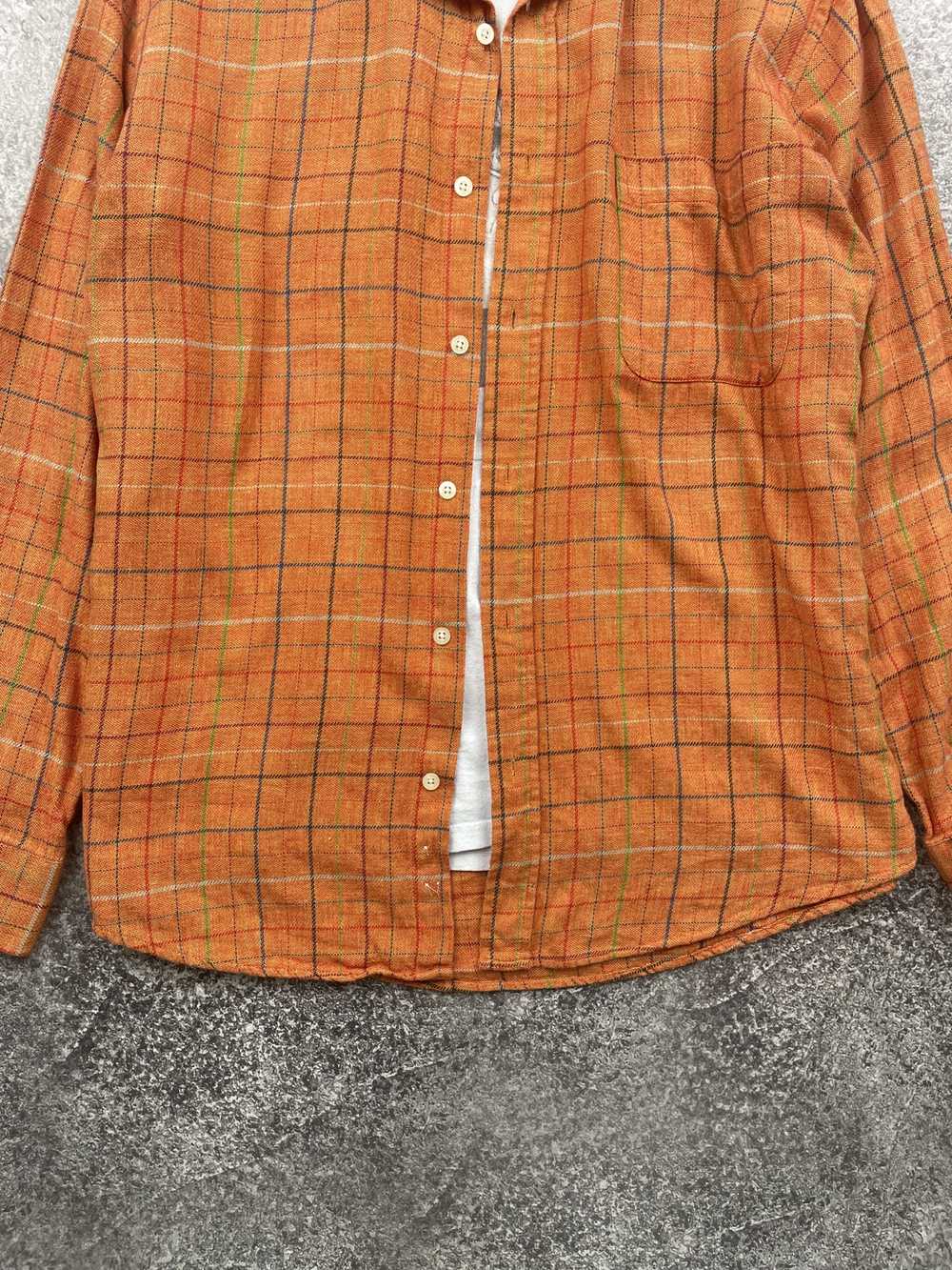 Flannel × Streetwear Flannel Vintage Shirt Long S… - image 3