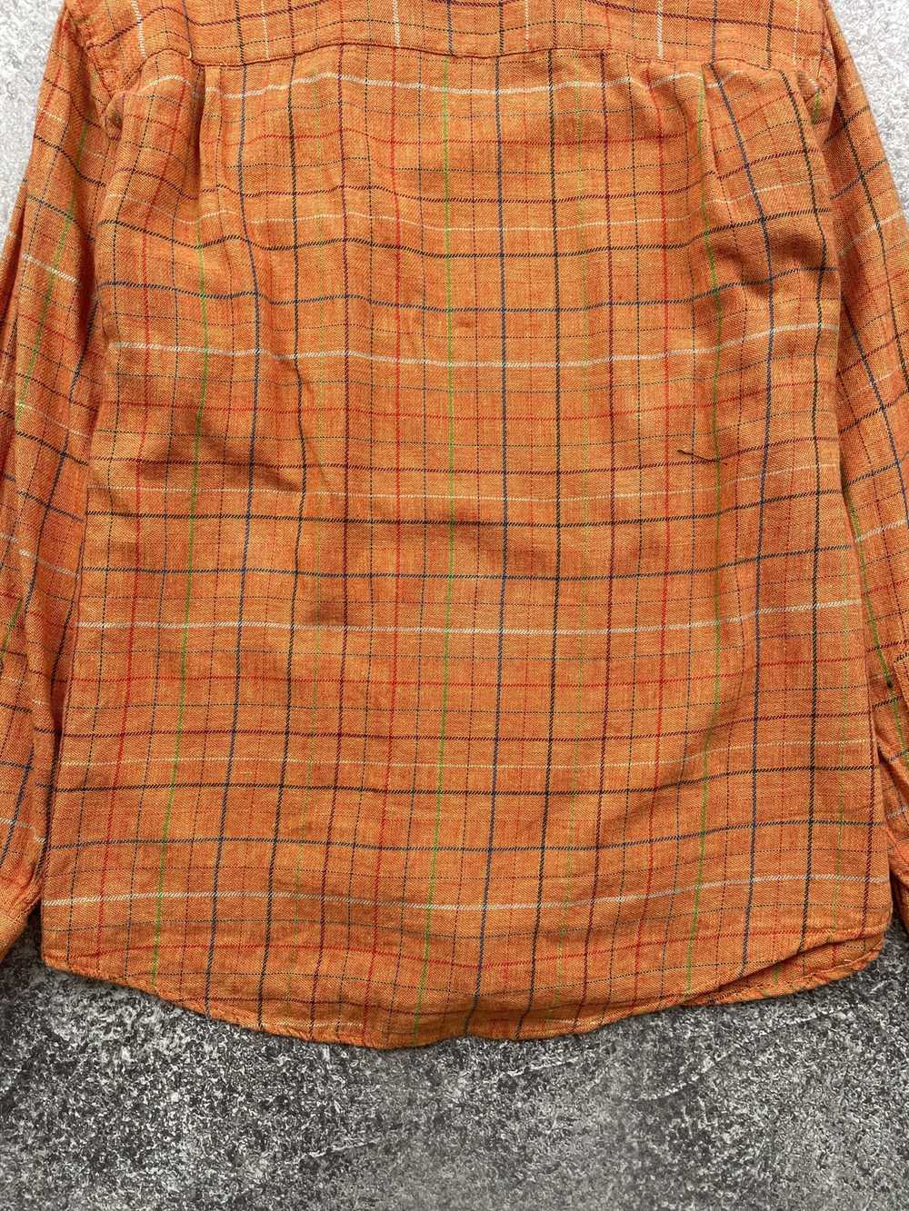 Flannel × Streetwear Flannel Vintage Shirt Long S… - image 6