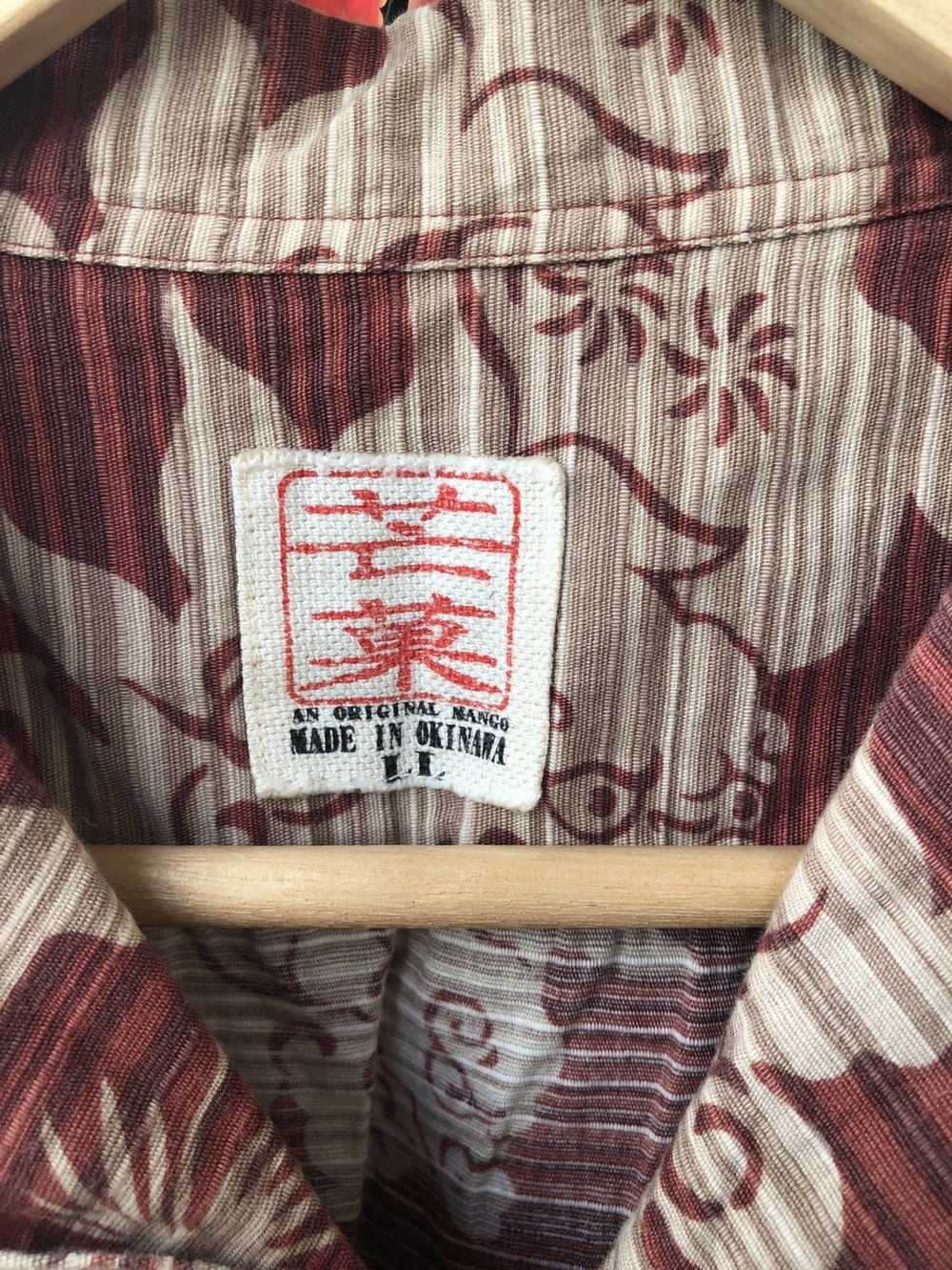 Hawaiian Shirt × Japanese Brand Mango Made In Oki… - image 7