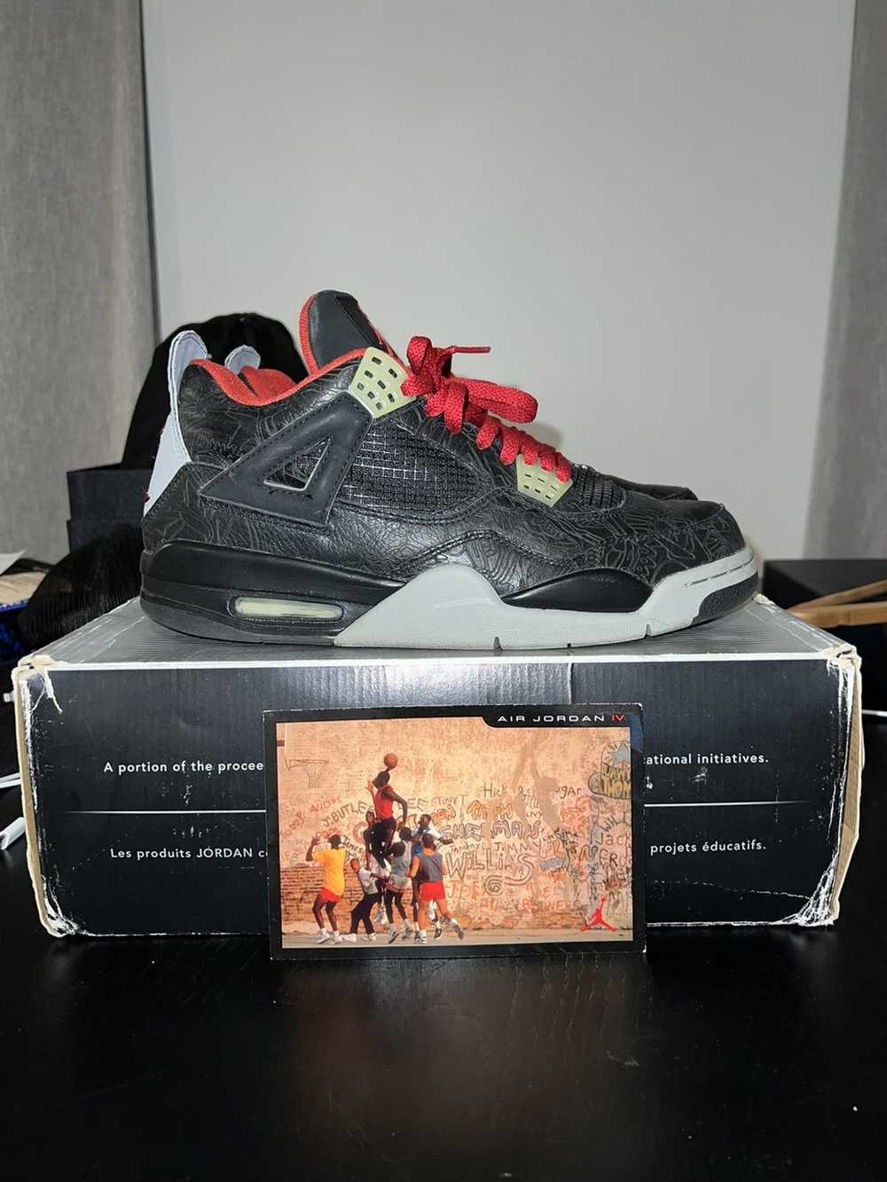 Jordan Brand × Nike 2005 Air Jordan 4 Retro Rare … - image 1